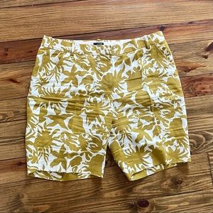J. Crew City Fit Linen Shorts